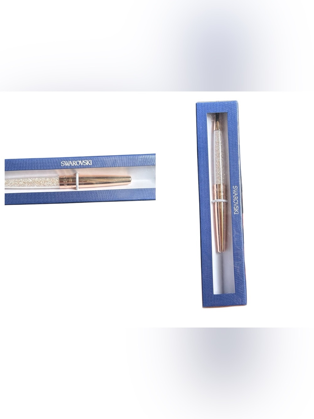 Swarovski Pen Ballpoint Crystalline Rose Gold NEW in Box